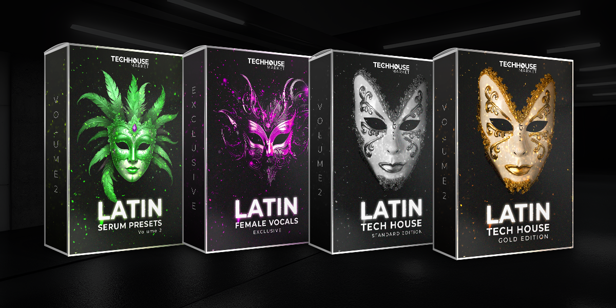 Rolling Latin Tech House Vol.1 sample Pack